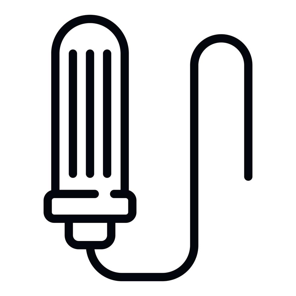 Ulstrasonix device icon, outline style vector