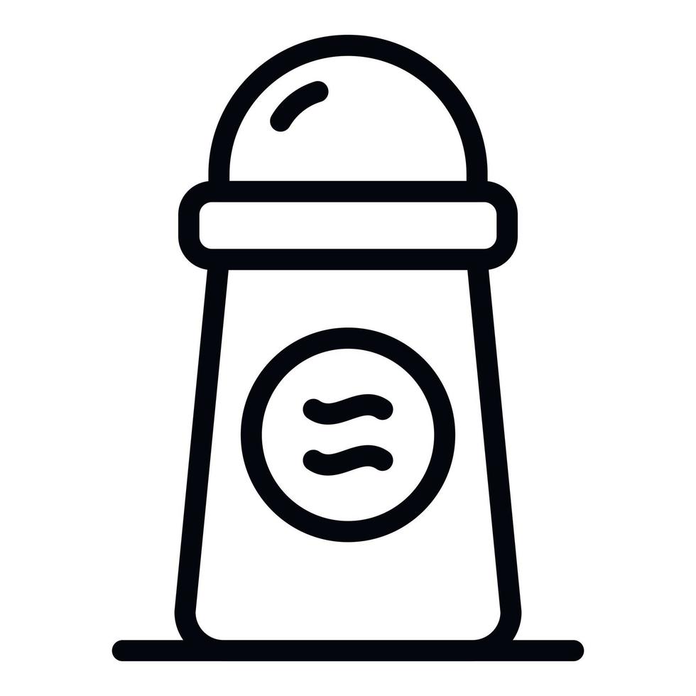 Personal deodorant icon, outline style vector