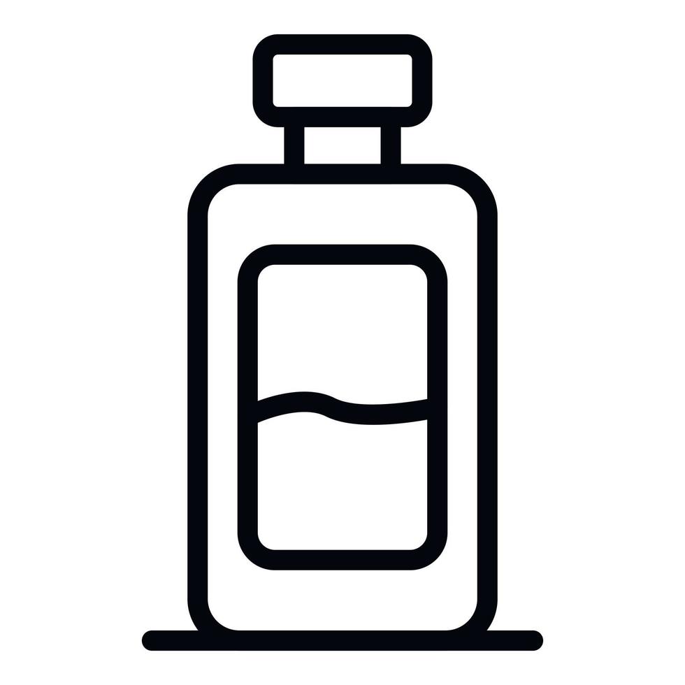 Marine deodorant icon, outline style vector