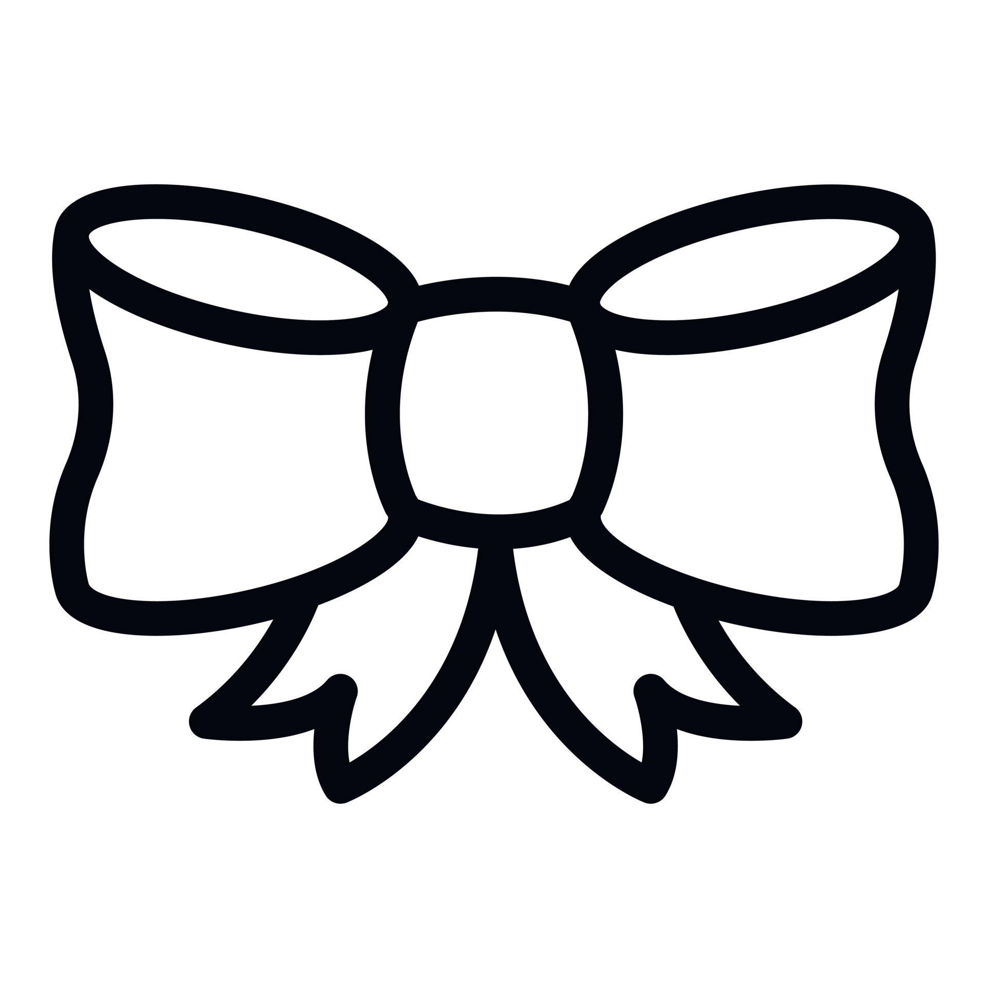 Ribbon bow icon, outline style 15551803 Vector Art at Vecteezy