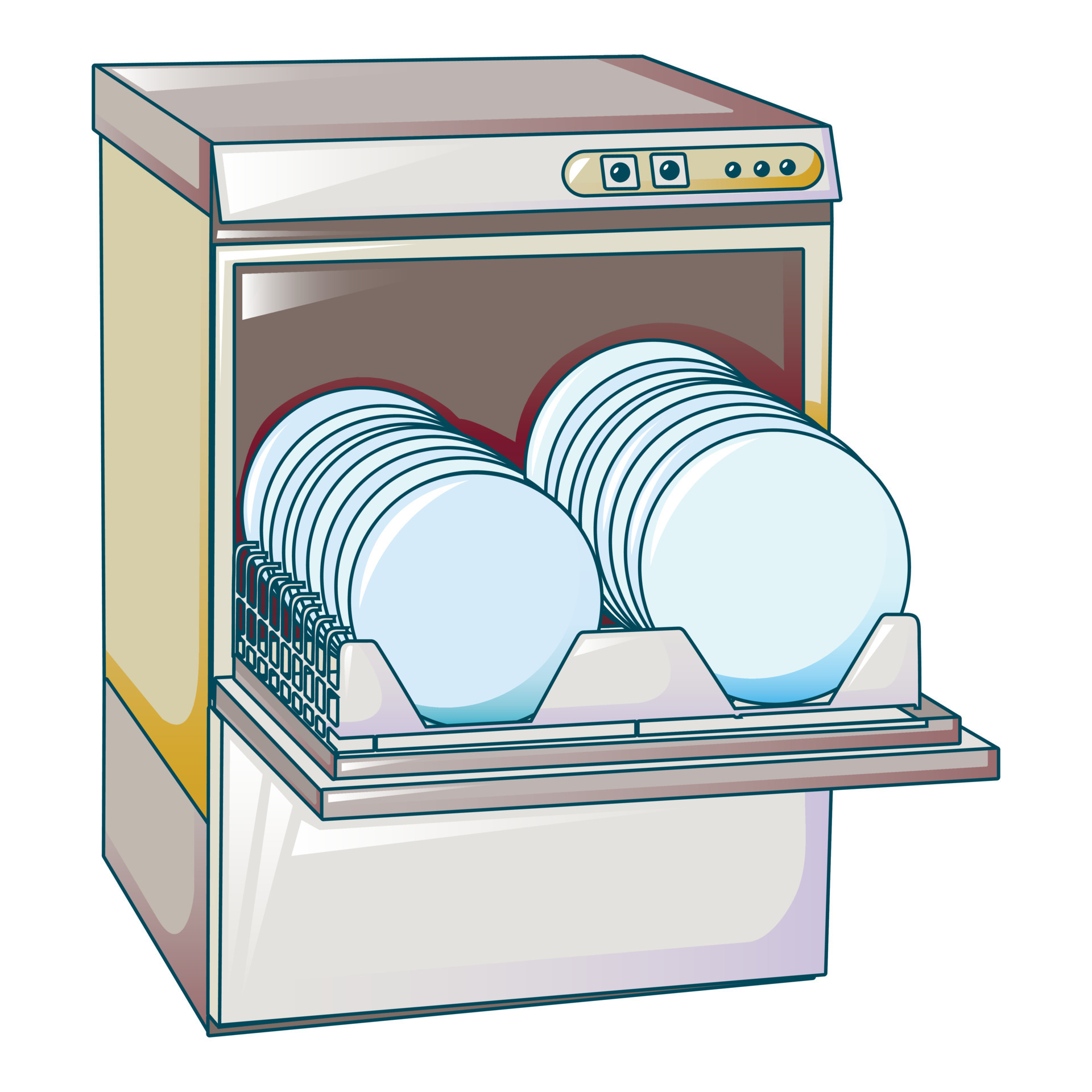 Kitchen Dishwasher Machine Icon Cartoon Style 15552896 Vector Art At kitchen-dishwasher-machine-icon-cartoon-style-15552896-vector-art-at