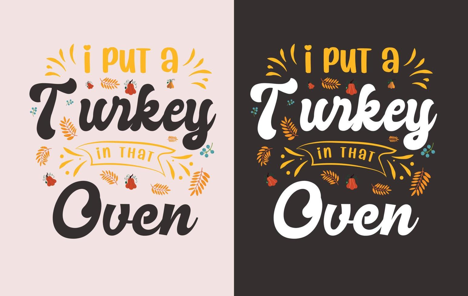 Thanks giving vector design for print on demand