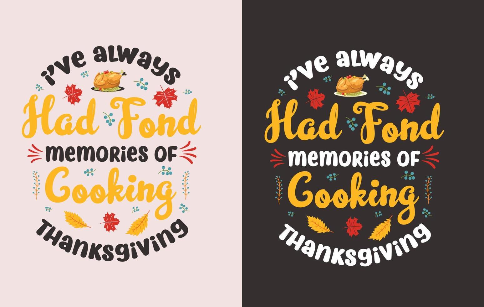 Thanks giving vector design for print on demand