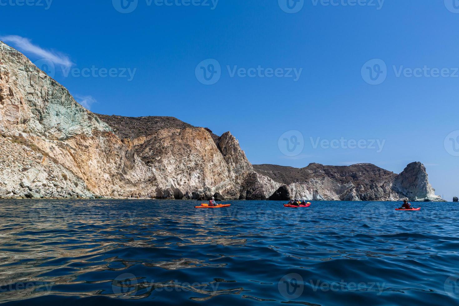 Landscapes of the Island of Santorini photo