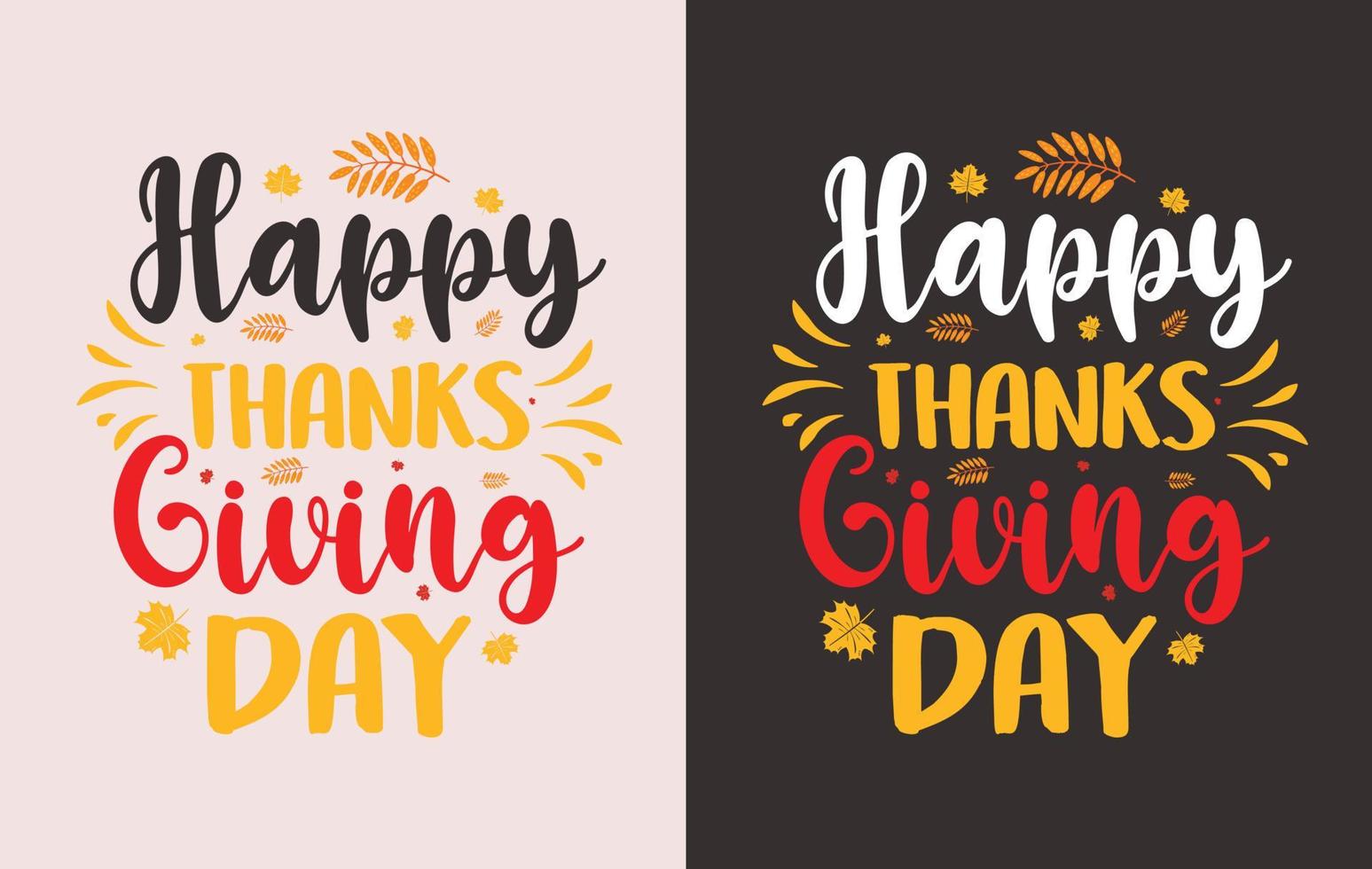 Thanks giving vector design for print on demand