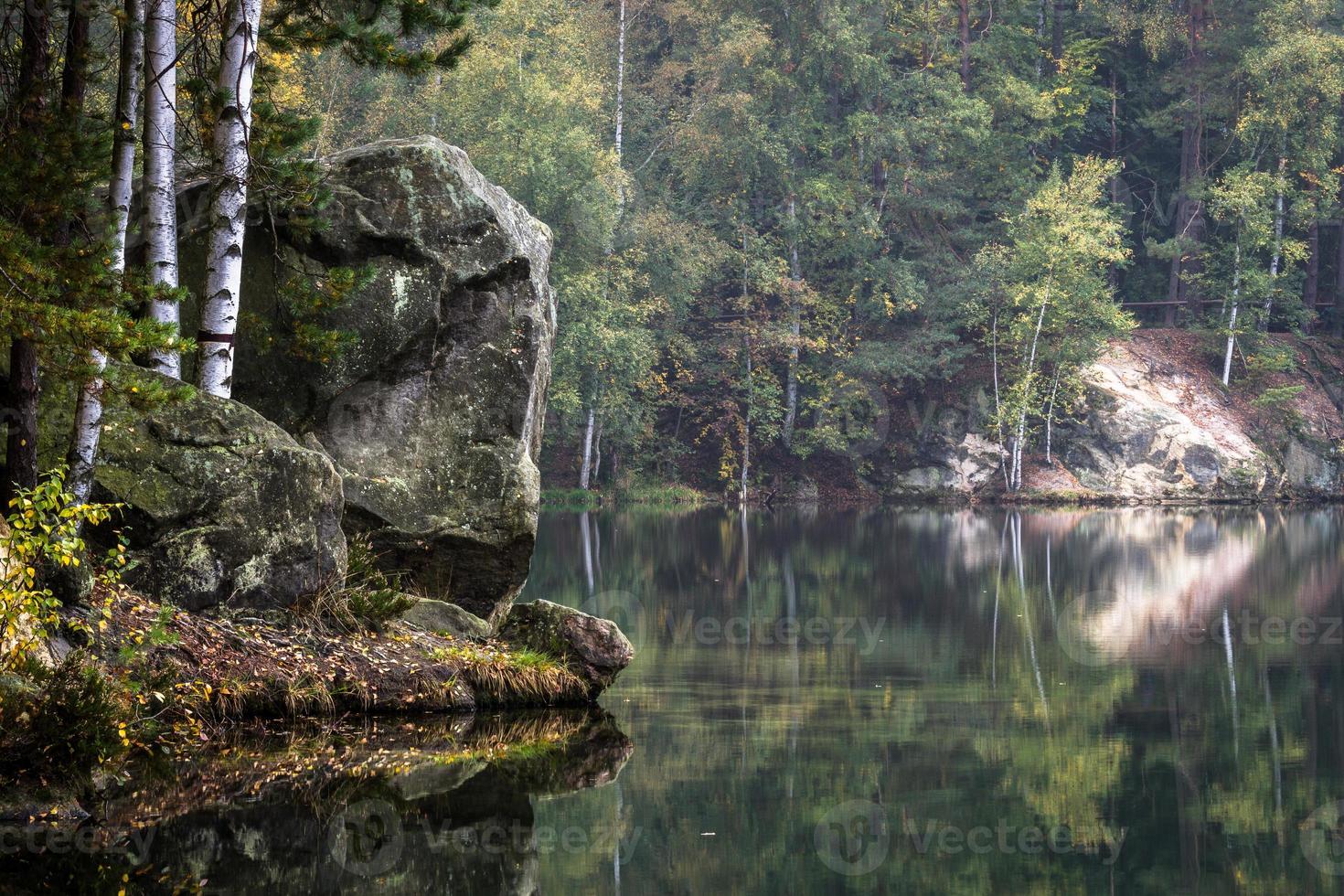 Autumnal Landscapes of Adrspach photo