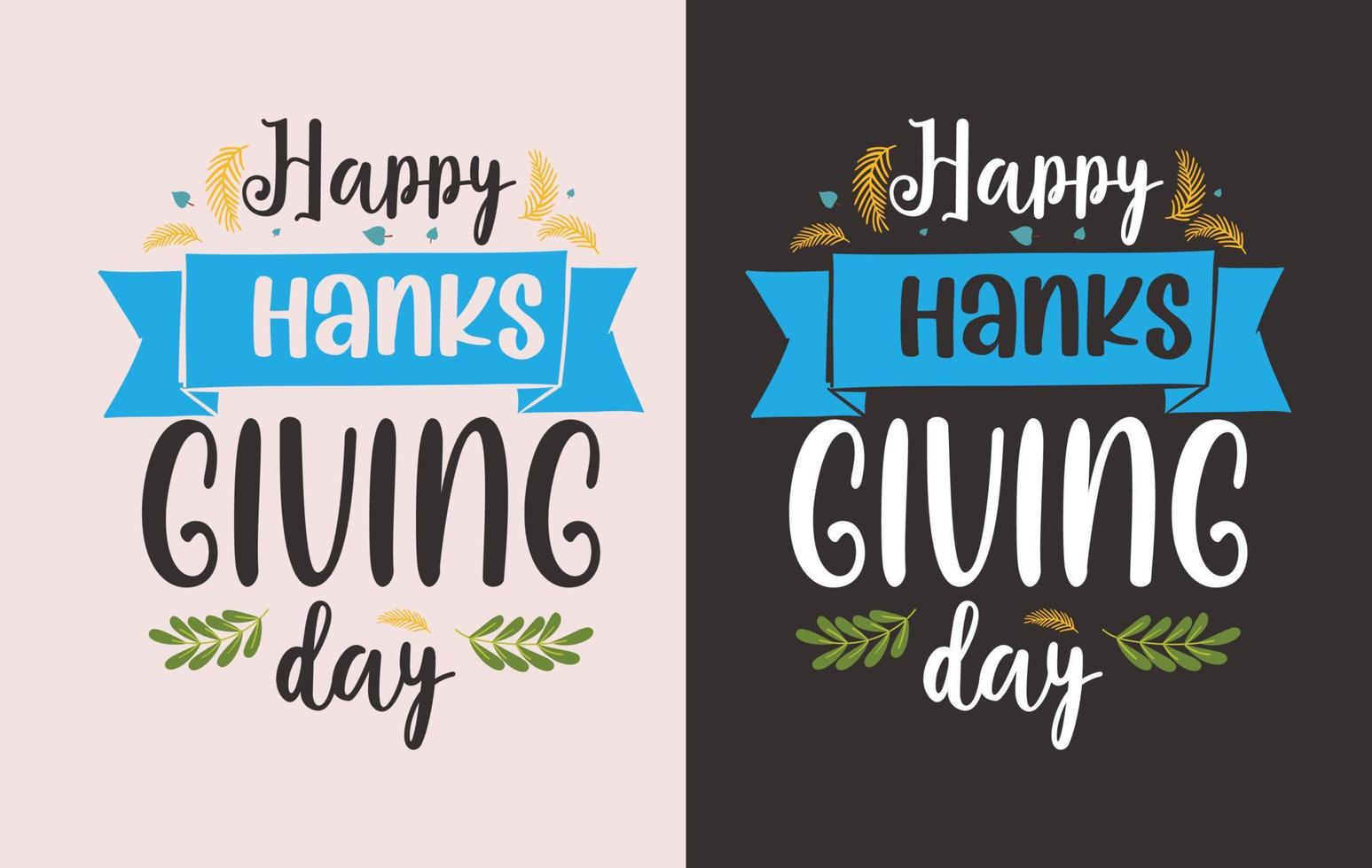 Thanks giving vector design for print on demand