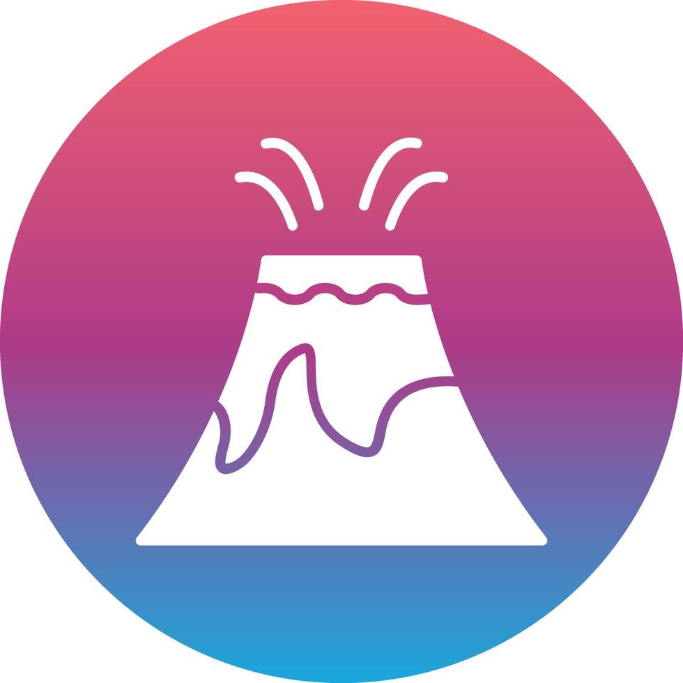 Volcano Vector Icon