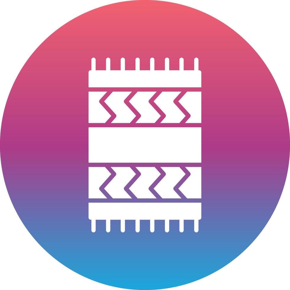 Beach Towel Vector Icon