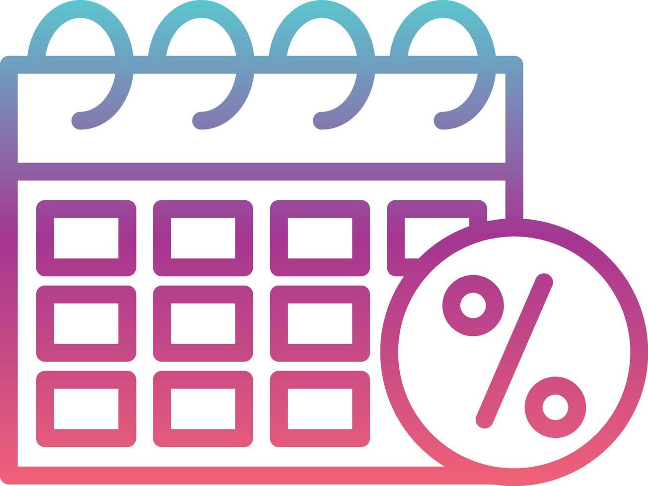 Due Date Vector  Icon