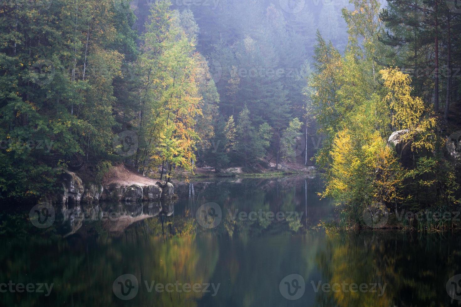 Autumnal Landscapes of Adrspach photo