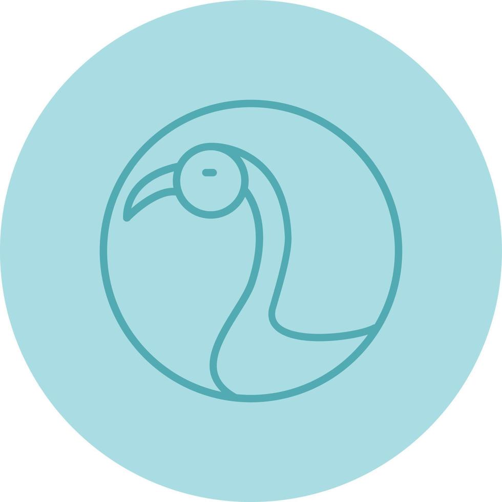 Flamimgo Vector Icon