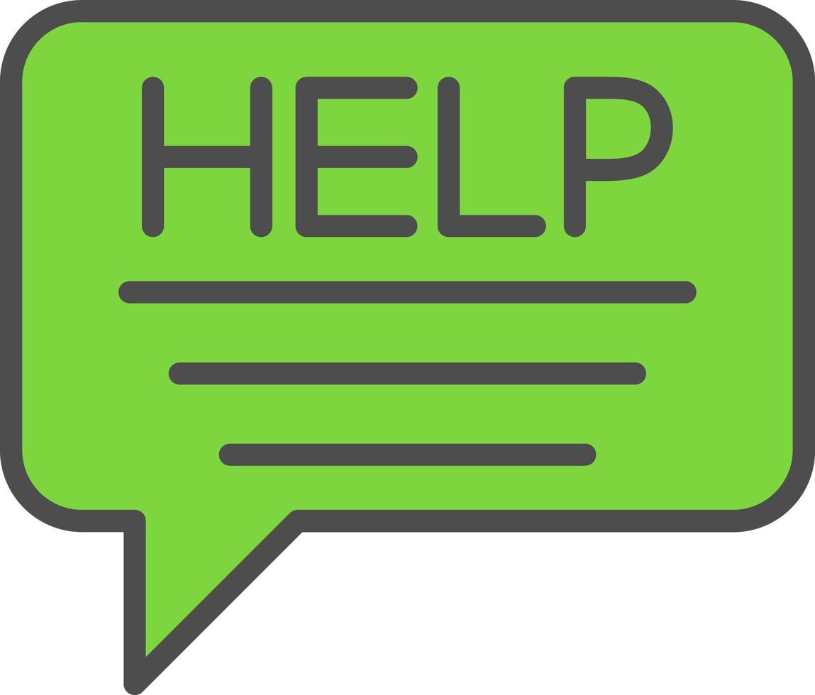 Ask For Help Vector Icon