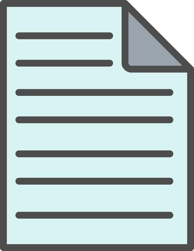 Document Vector Icon