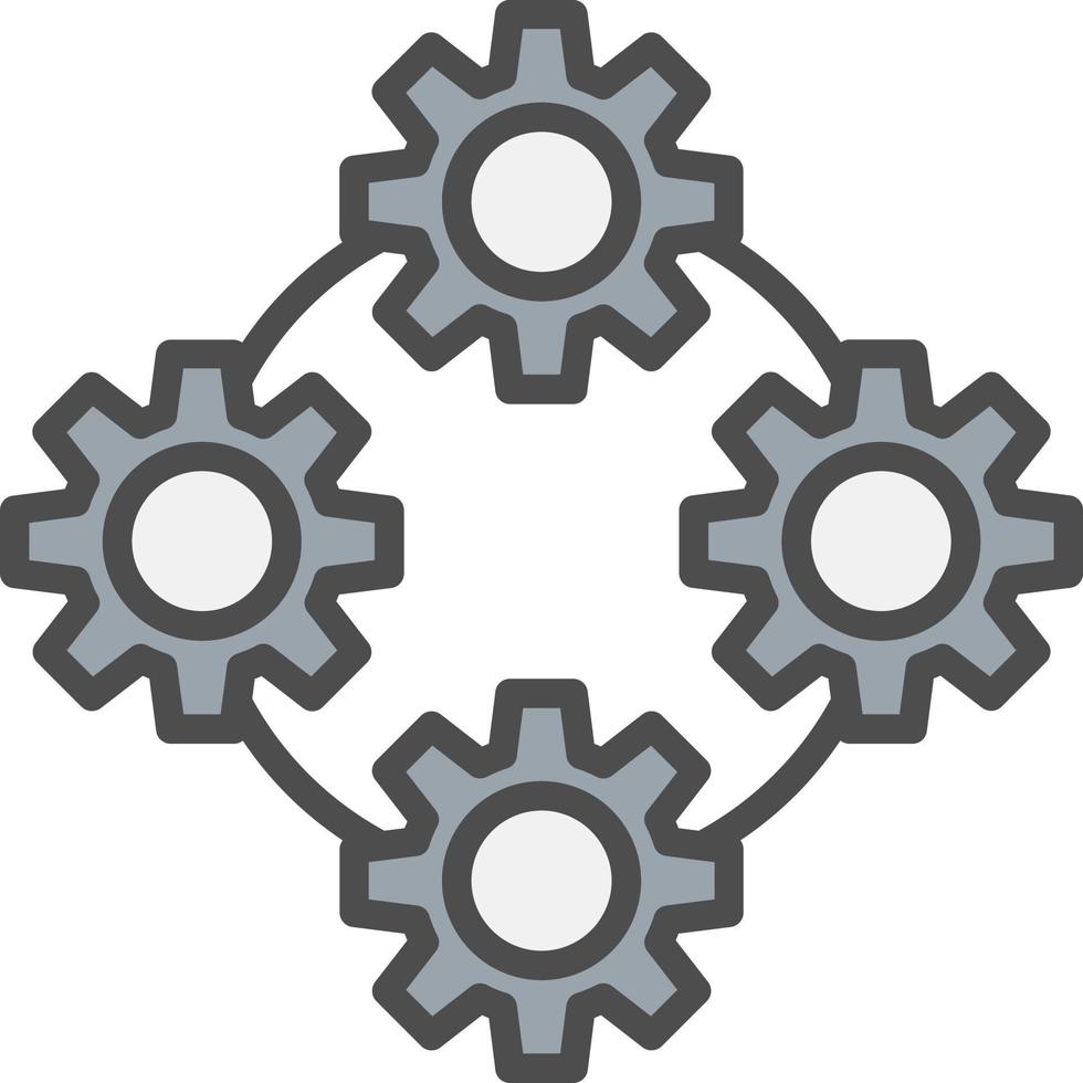 Process Vector Icon
