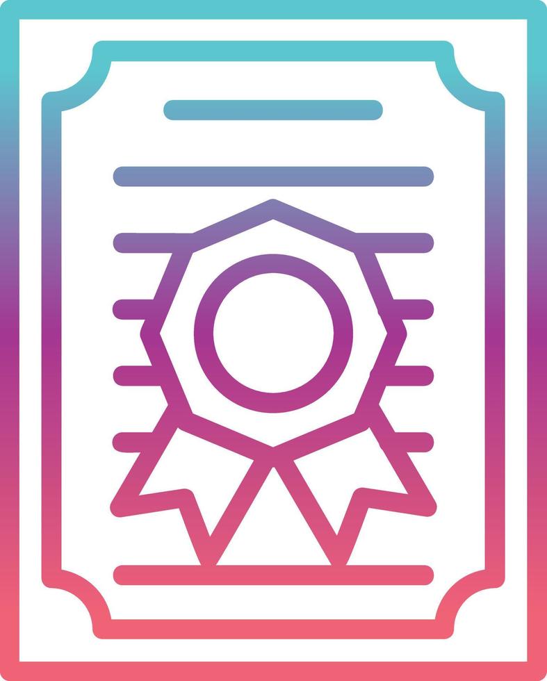 Diploma Vector Icon