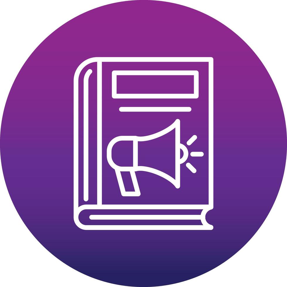 Audio Book Vector Icon