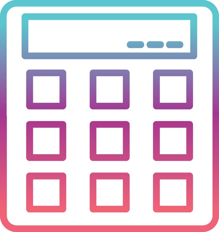 Calculator Vector Icon
