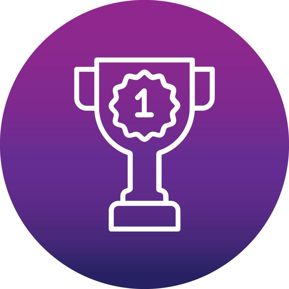 Trophy Vector  Icon