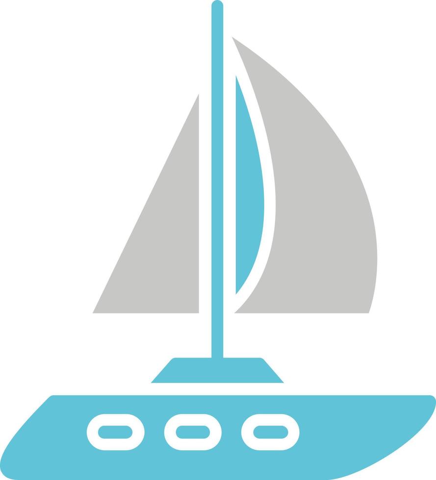 Yacht Vector Icon