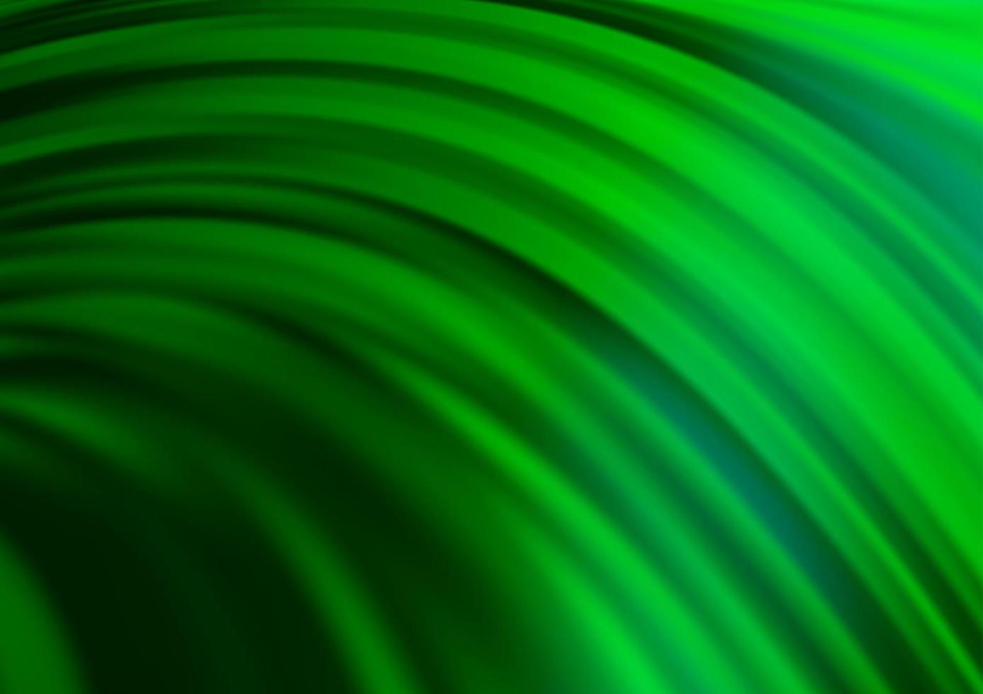 Light Green vector background with curved circles.