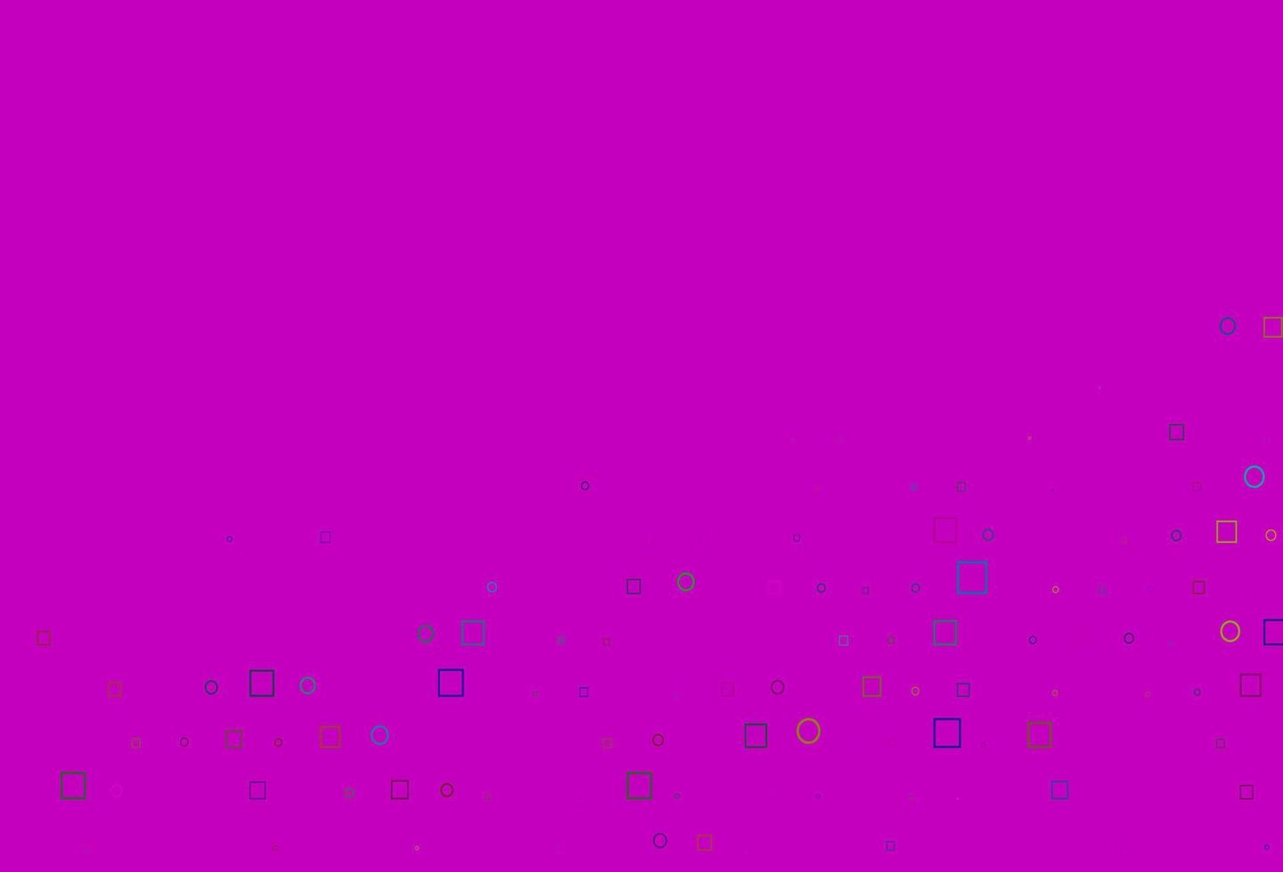 Light Multicolor, Rainbow vector template with spots, rectangles.