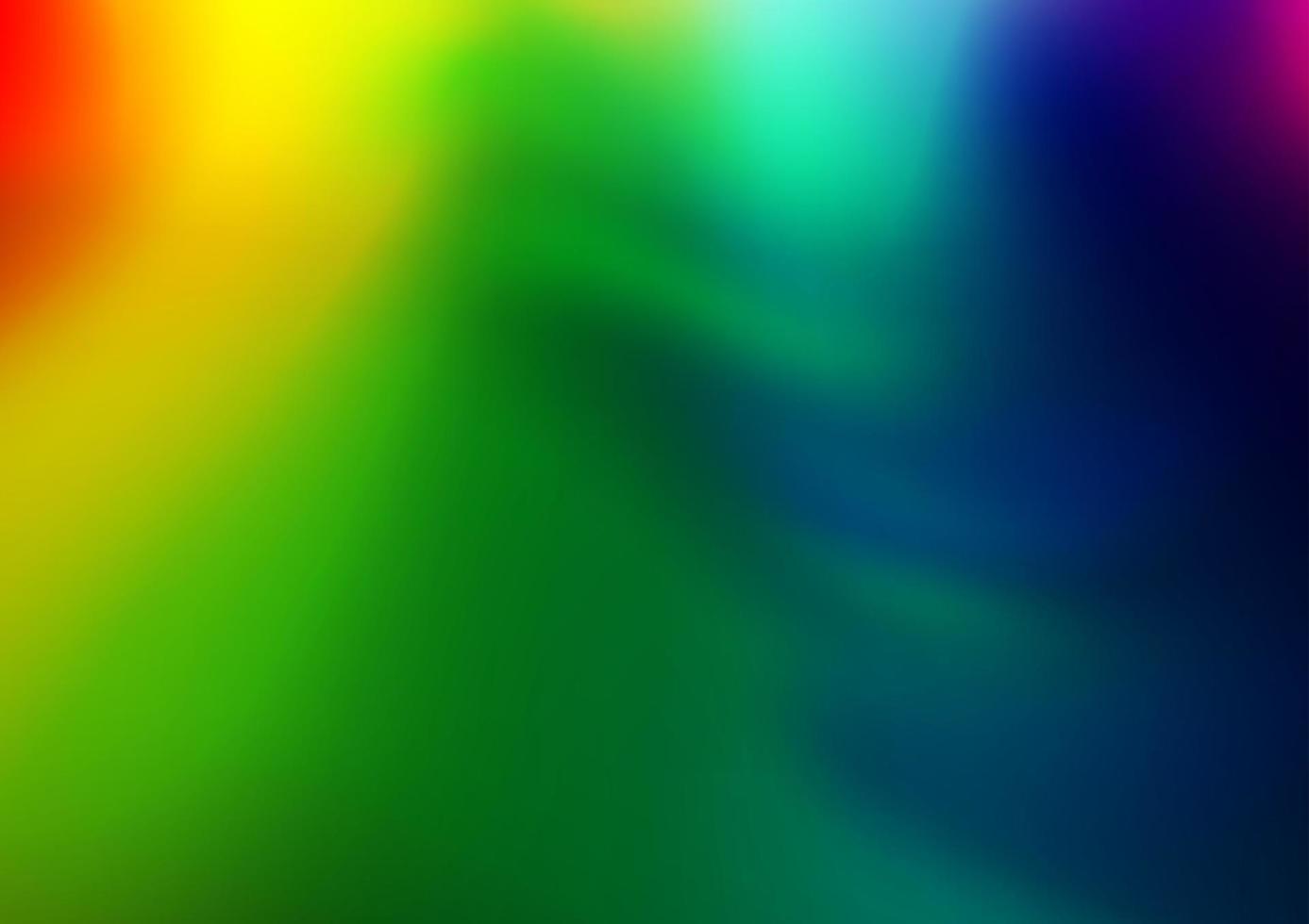 Light Multicolor, Rainbow vector blurred bright pattern.