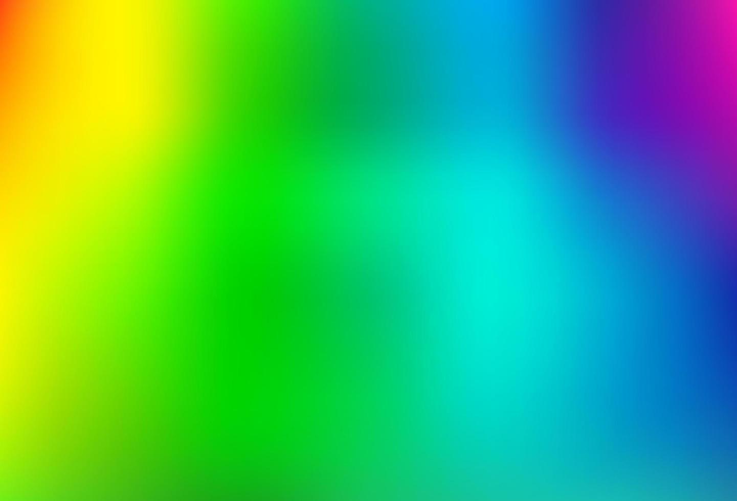 Light Multicolor, Rainbow vector blurred background.