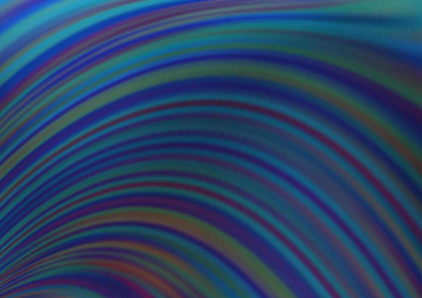 Dark BLUE vector background with liquid shapes.