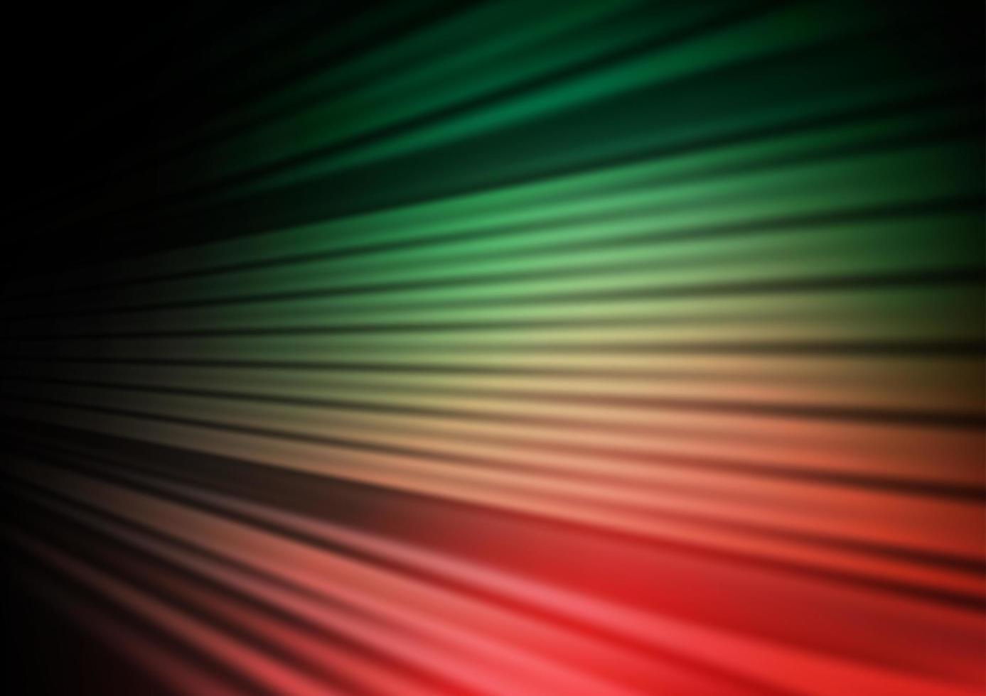 Dark Green, Red vector abstract blurred template.