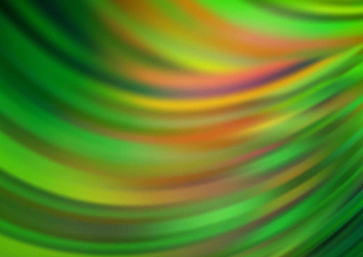 Light Green, Yellow vector abstract blurred pattern.