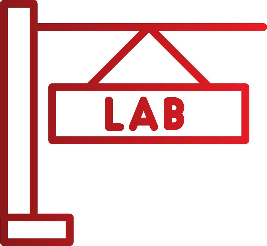 icono de vector de laboratorio