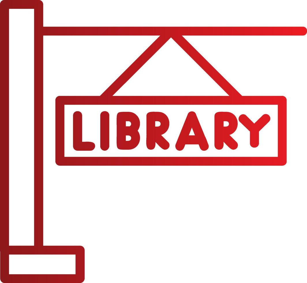 Library Vector Icon