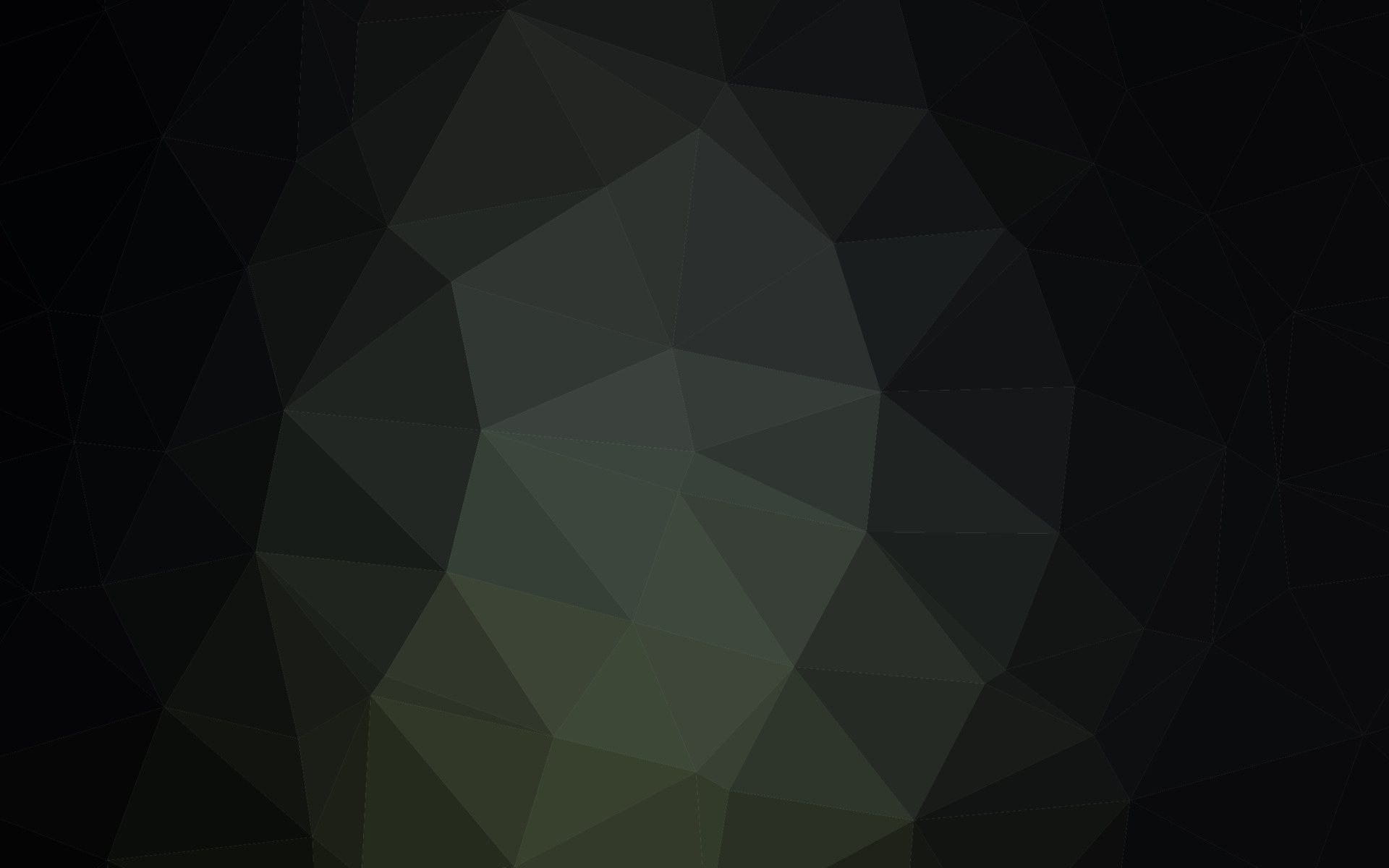 Dark Green vector polygon abstract background. 15556187 Vector Art at