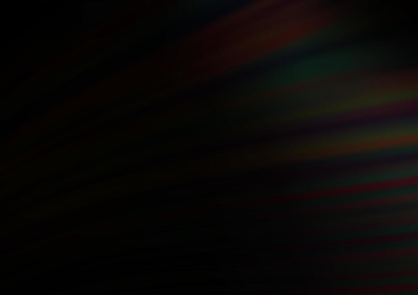 Dark Black vector background with lava shapes.