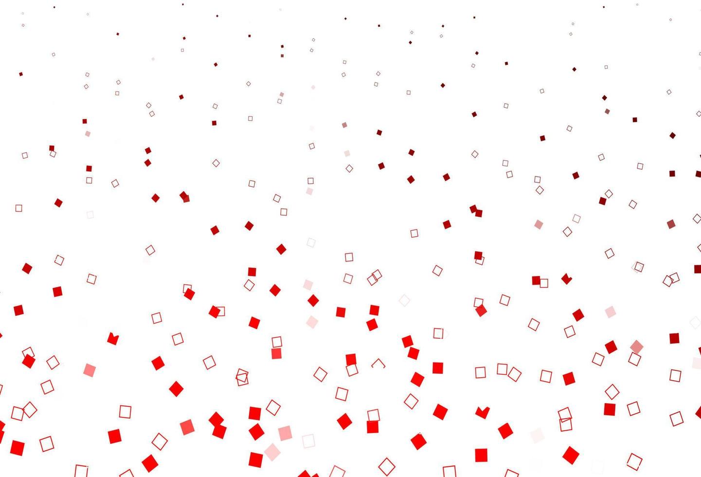 Light Red vector background with rectangles.