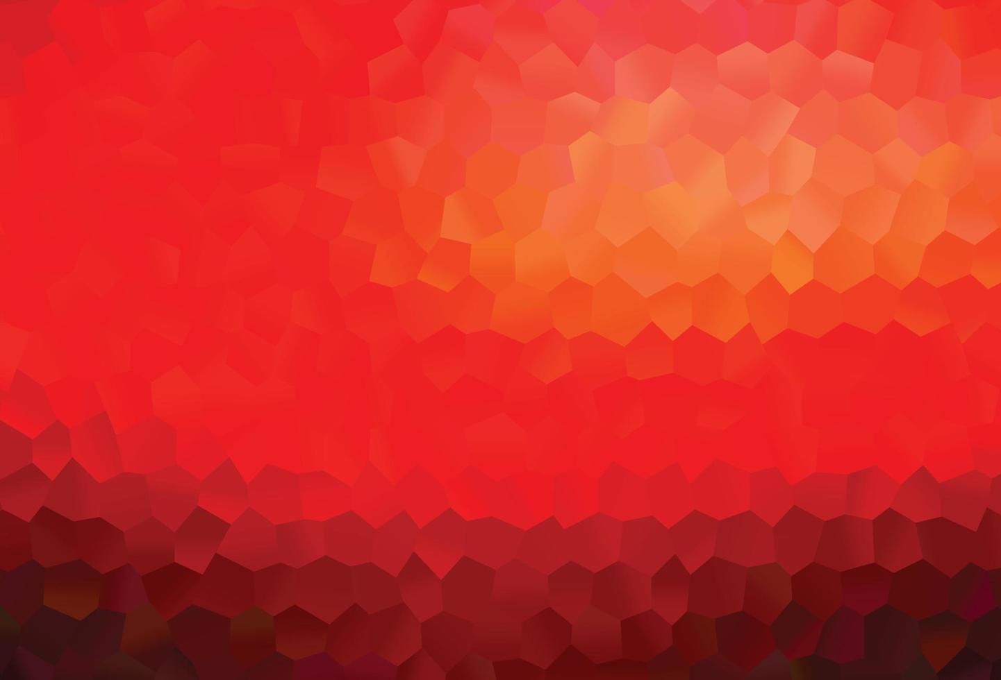 Light Red vector template in hexagonal style.