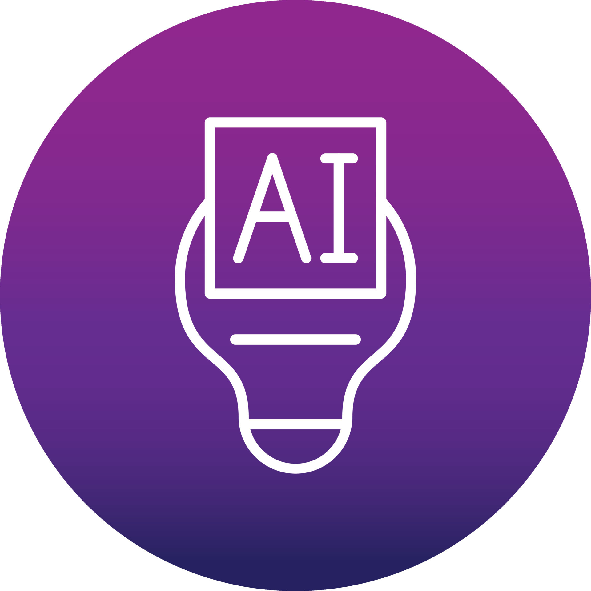 Artificial Intelligence Vector Icon 15556422 Vector Art at Vecteezy