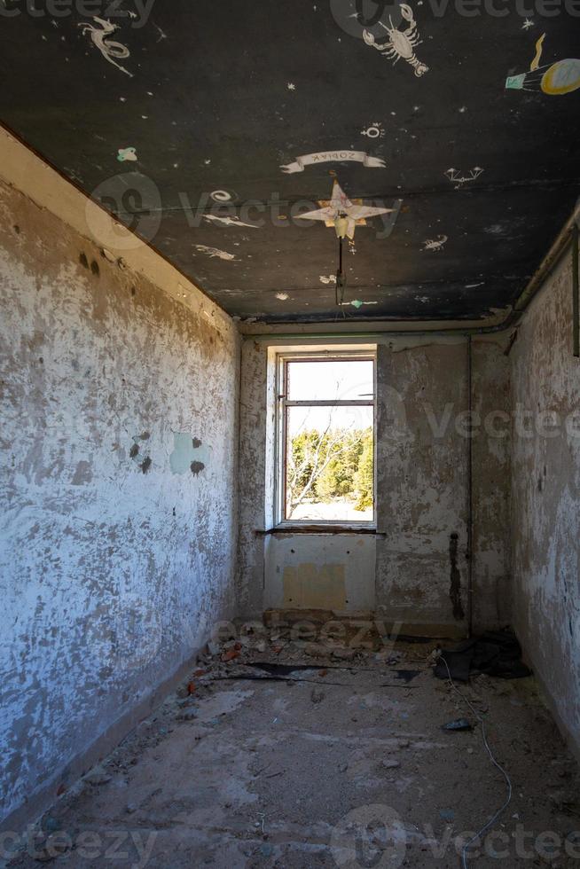 Interior of an Abandoned House photo