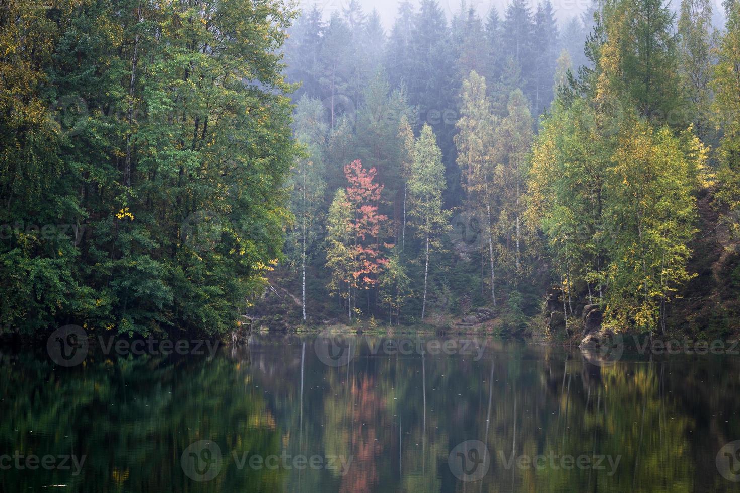 Autumnal Landscapes of Adrspach photo