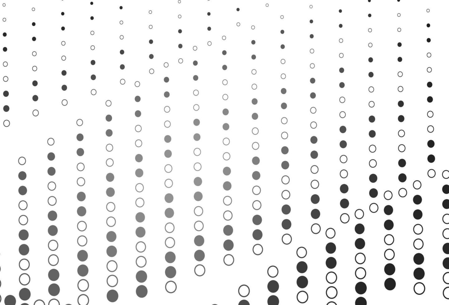 Light Silver, Gray vector cover with spots.