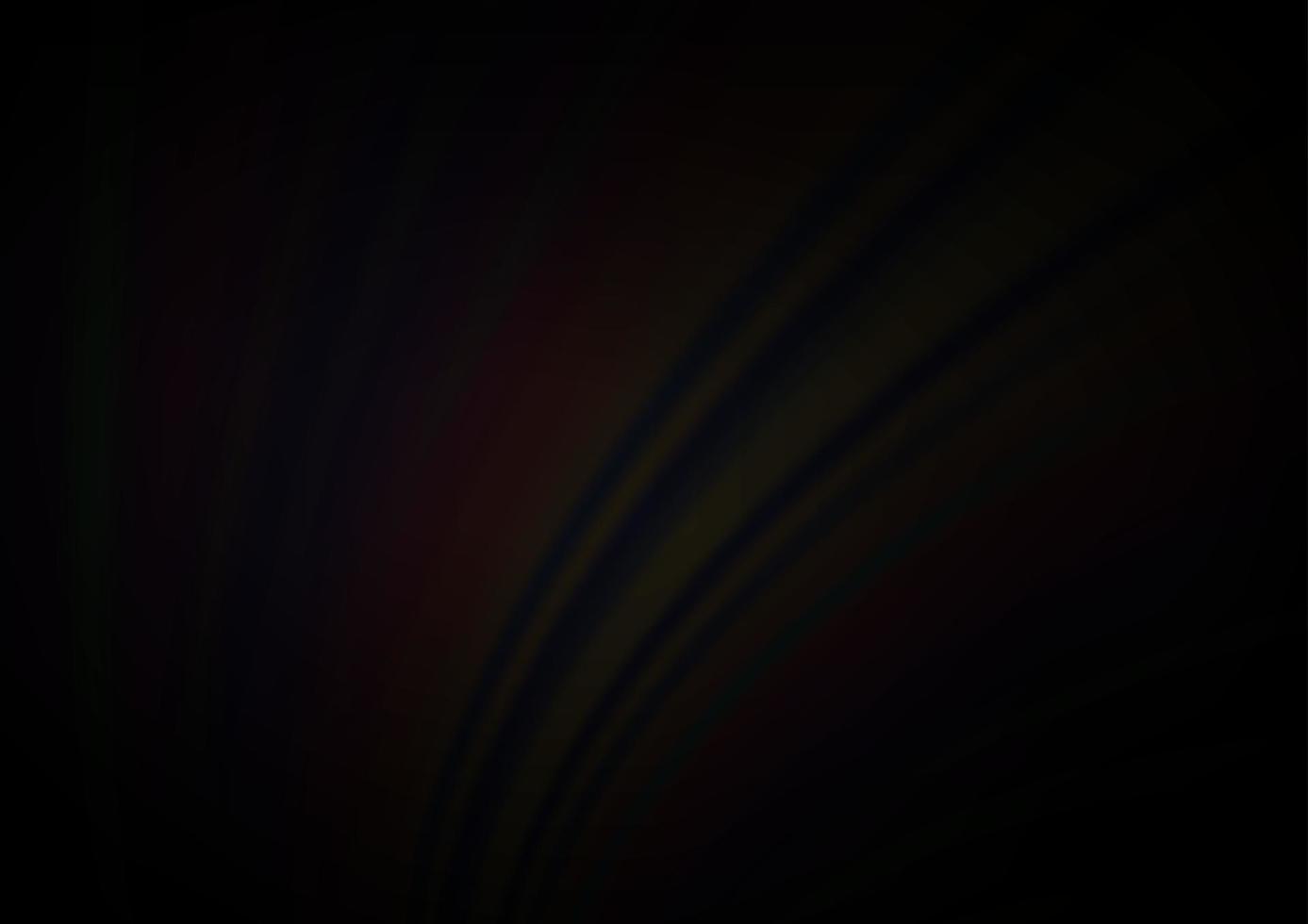 Dark Black vector abstract bokeh pattern.