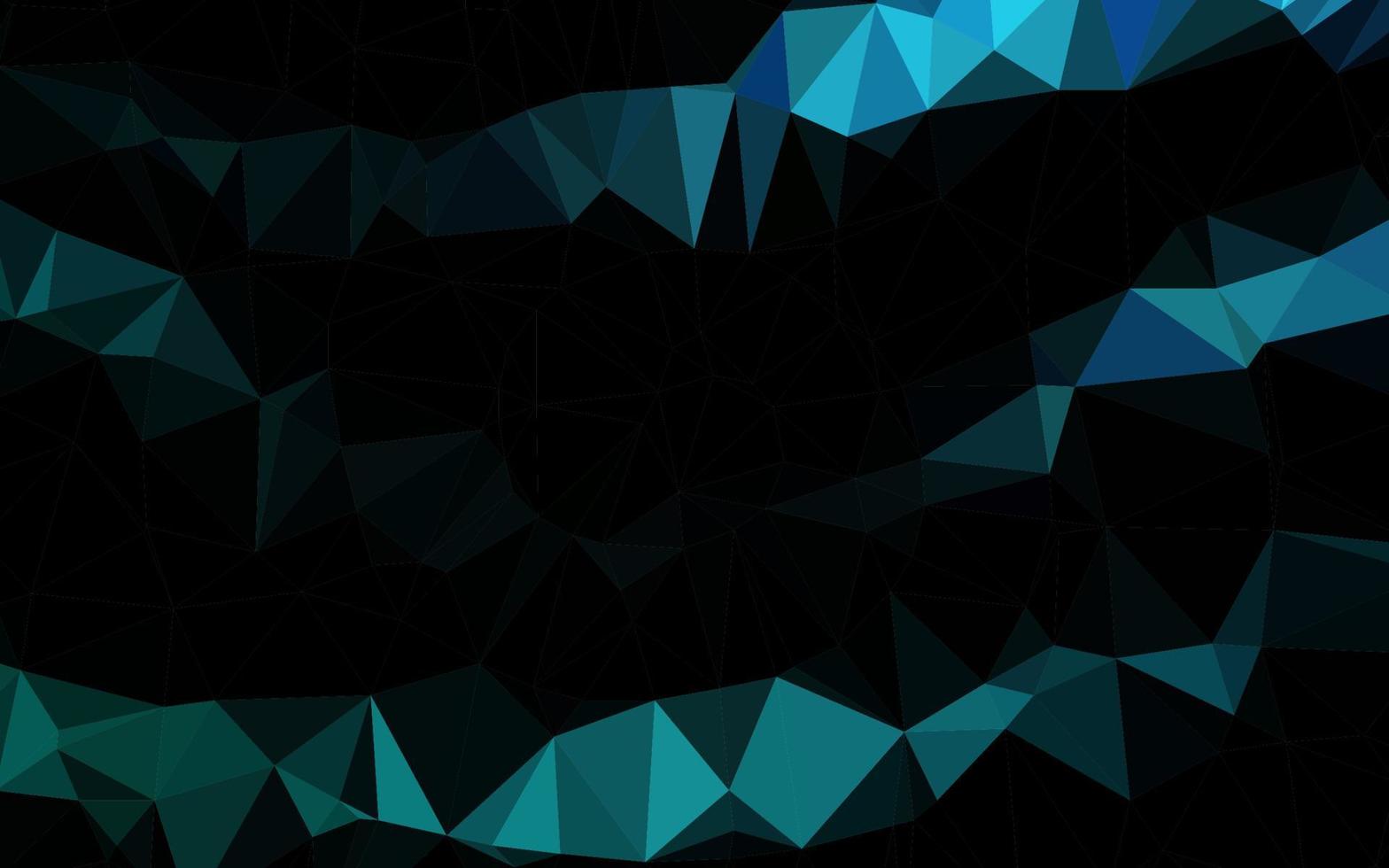 Light BLUE vector abstract polygonal layout.