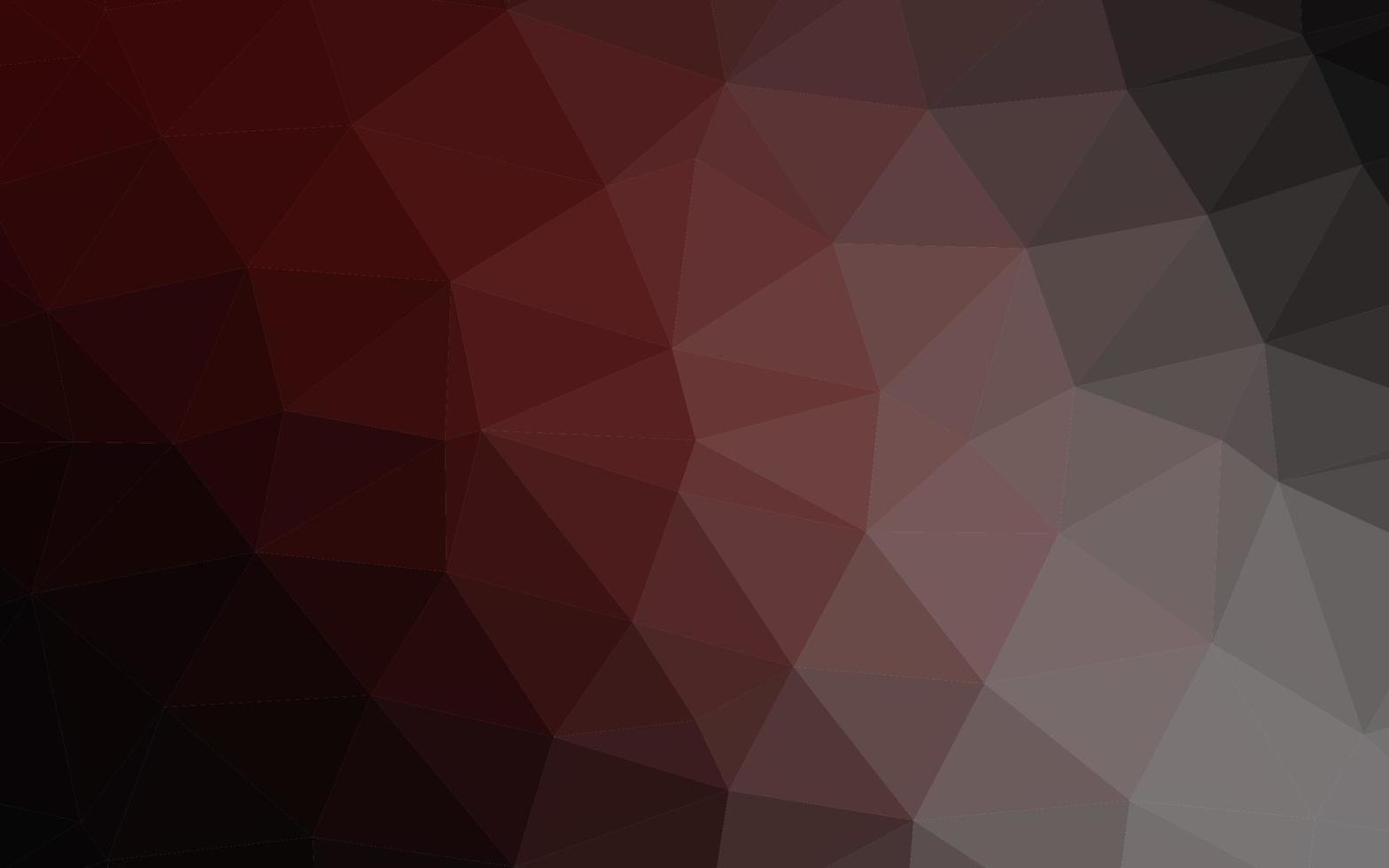 Dark Blue, Red vector abstract mosaic background.
