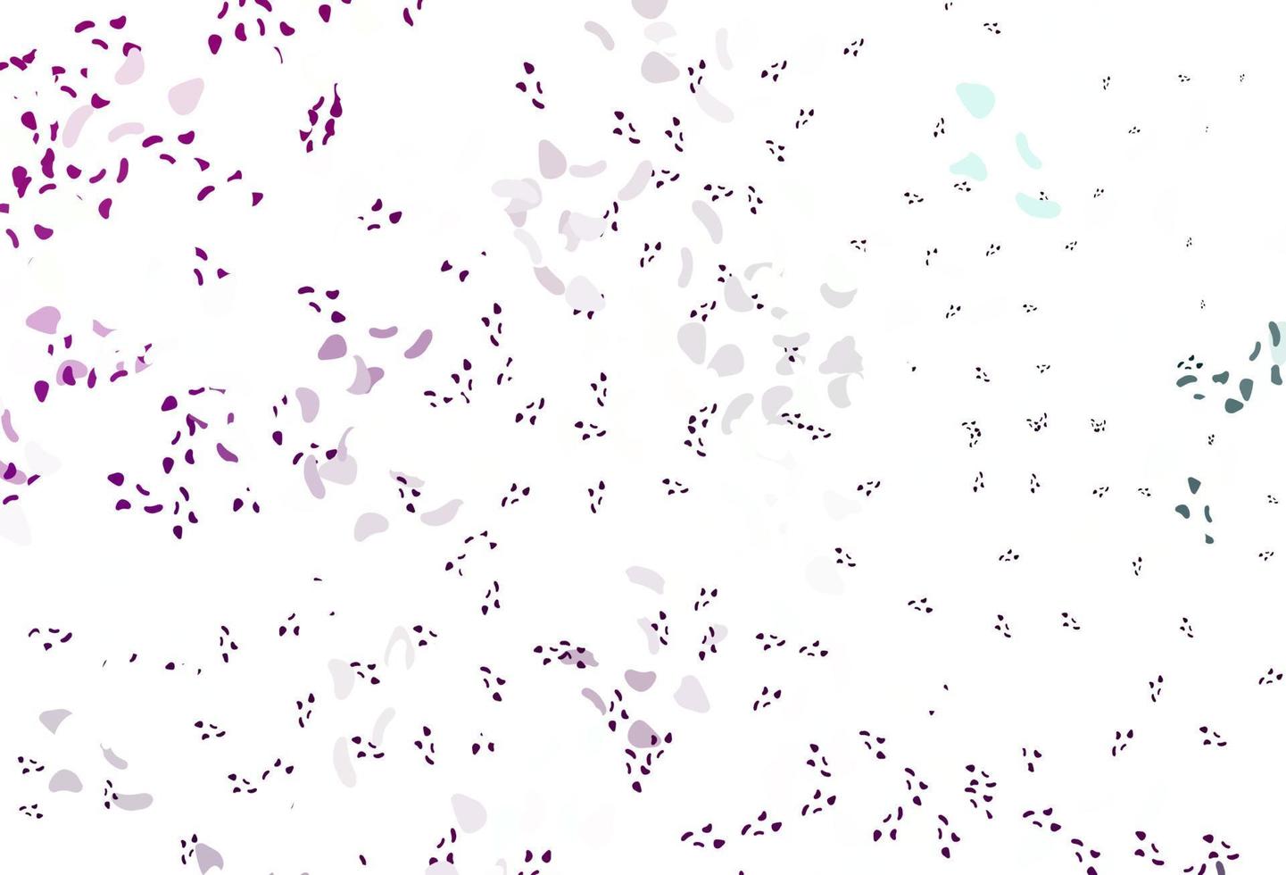 Light purple vector background with abstract forms.
