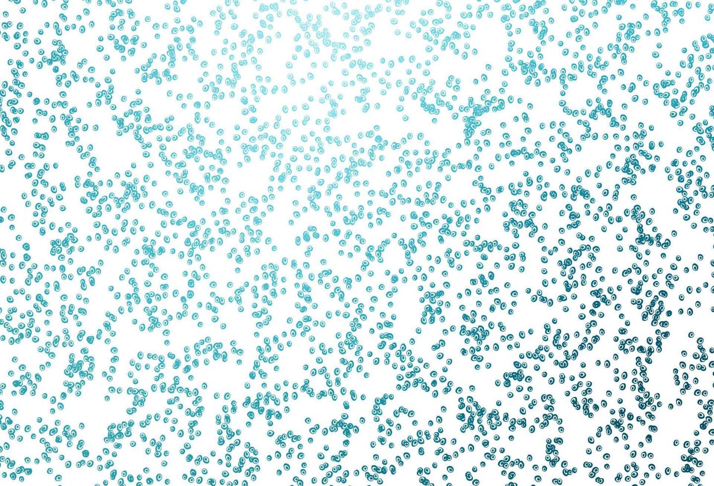 Light BLUE vector template with circles.