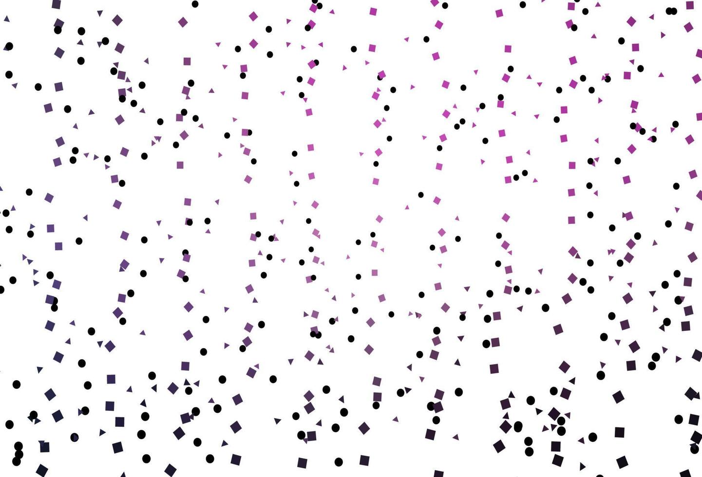 Light Purple, Pink vector pattern in polygonal style with circles.