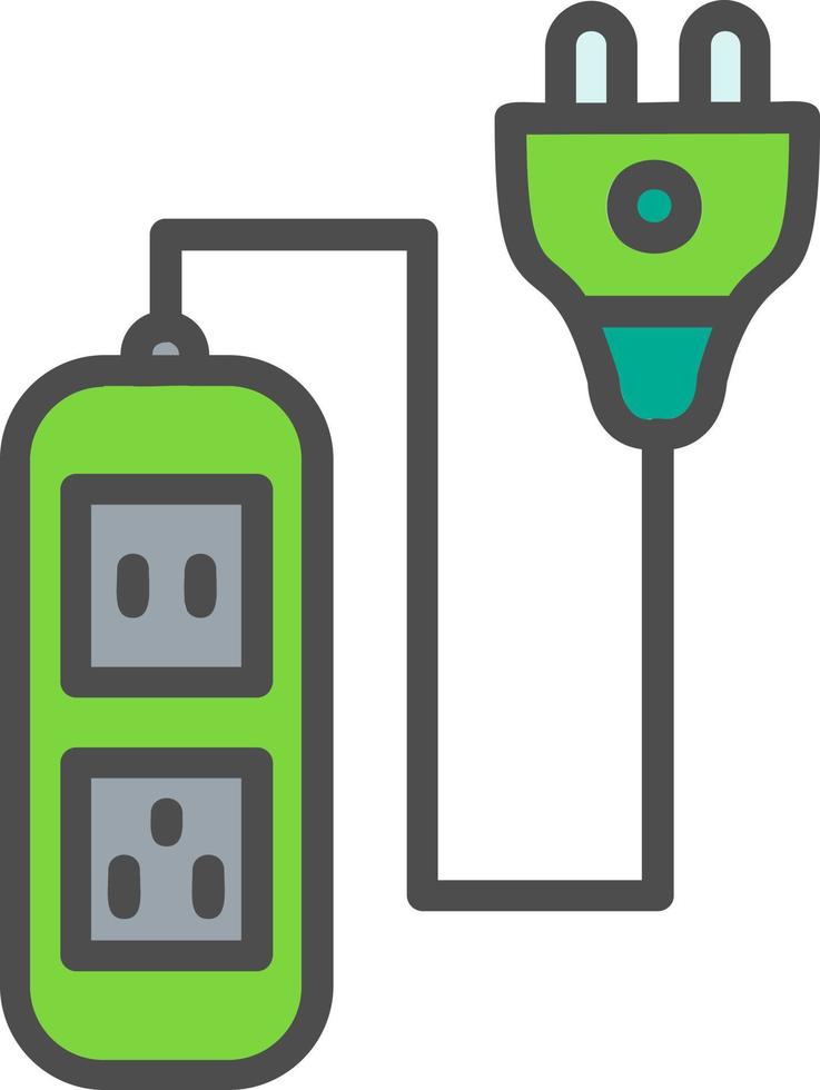 Power Strip Vector Icon