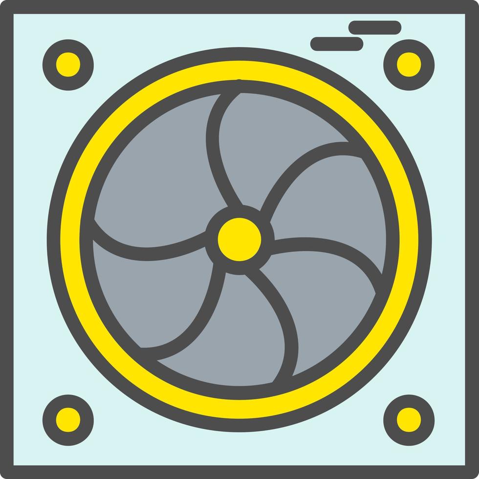 Cooling Vector Icon