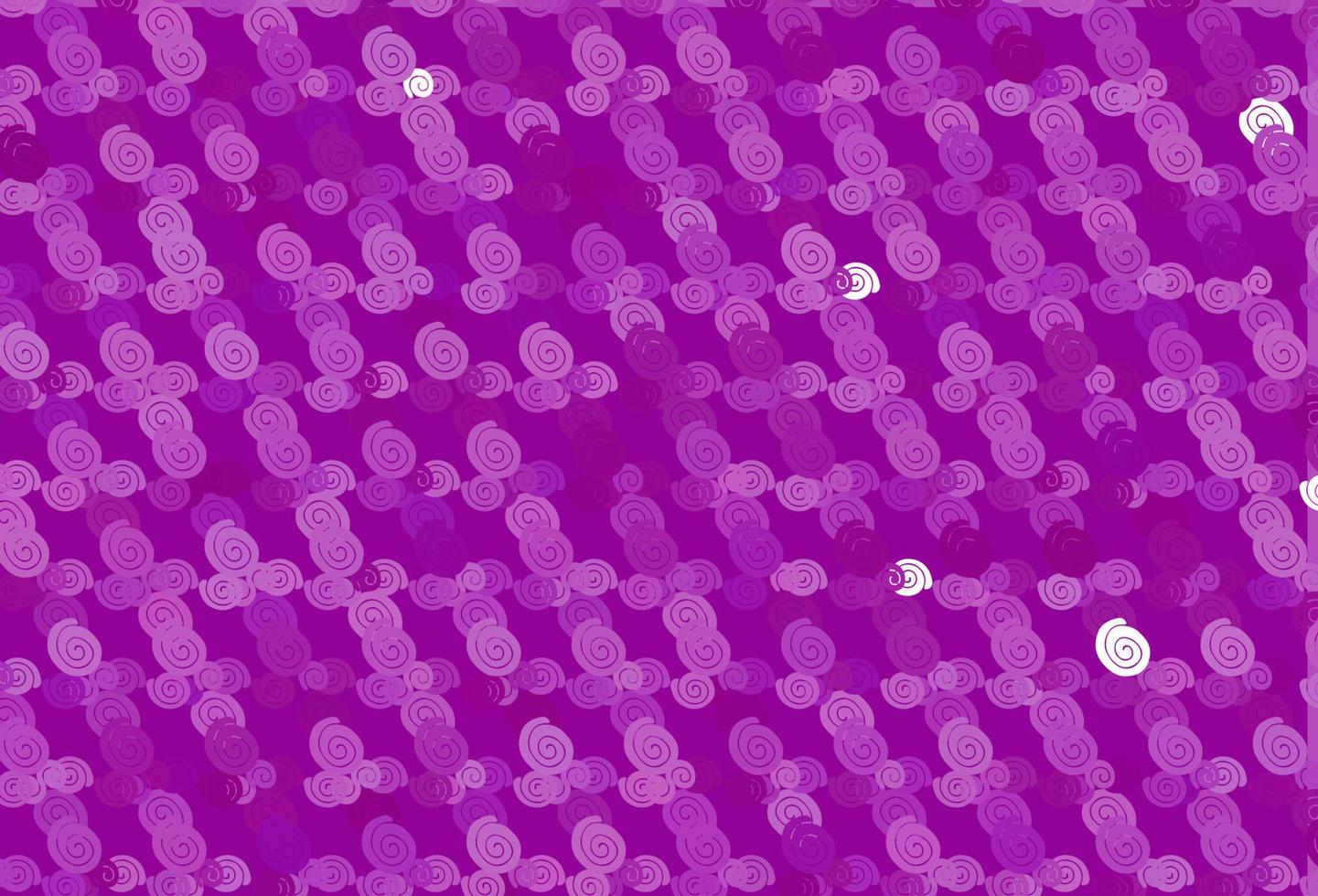 Light Purple vector pattern with lava shapes.
